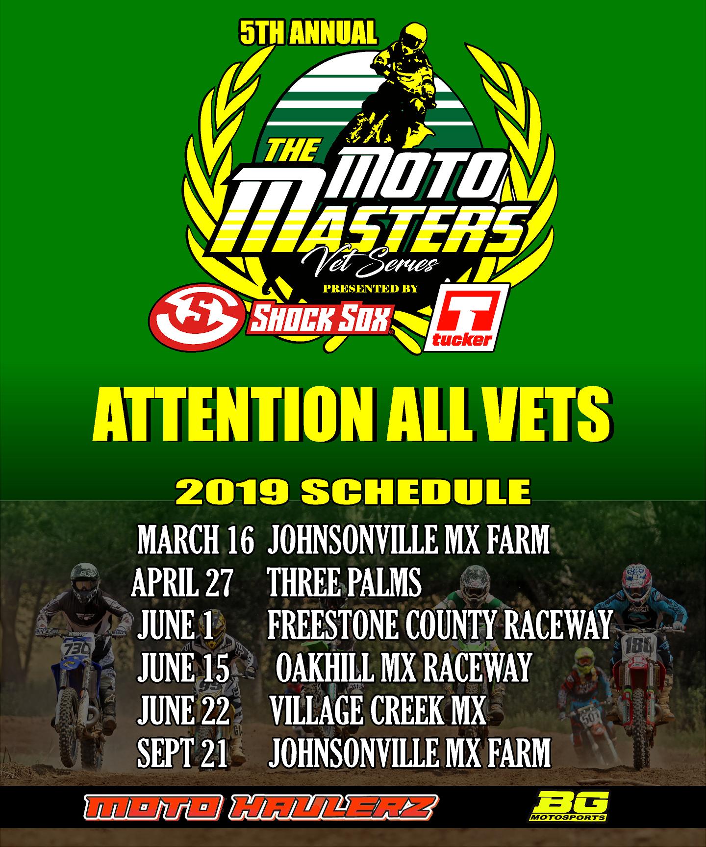 The Motomasters Vet Series